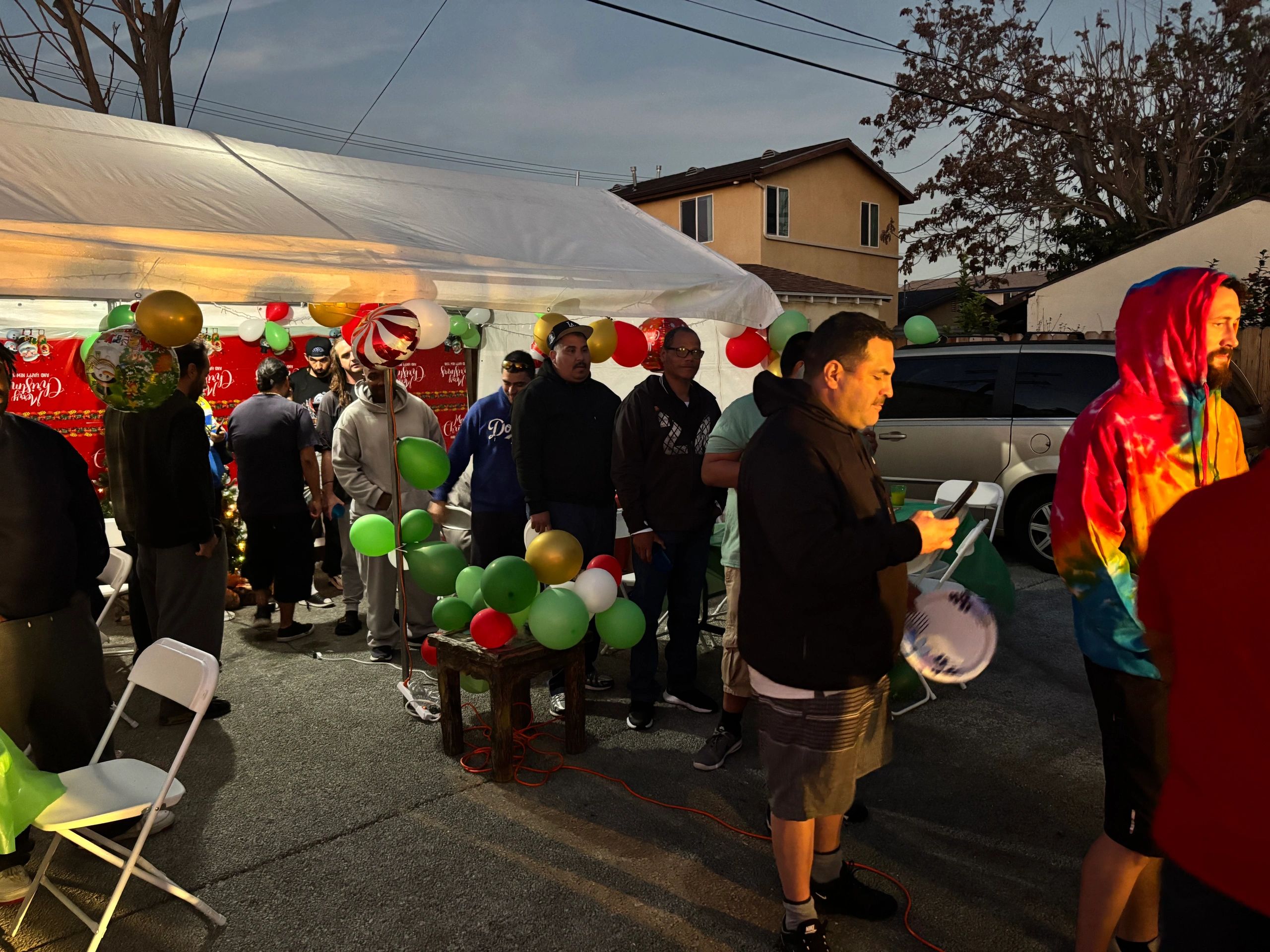 Holiday celebration with the community